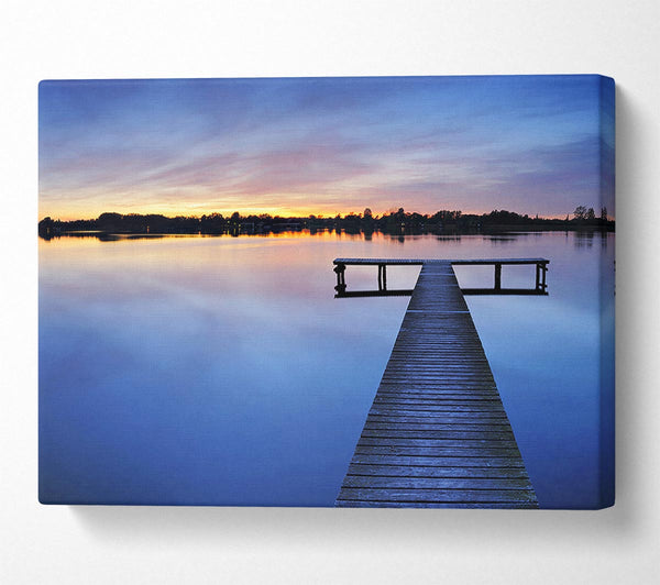  A Canvas Print of Calmness Of Water Canvas Art