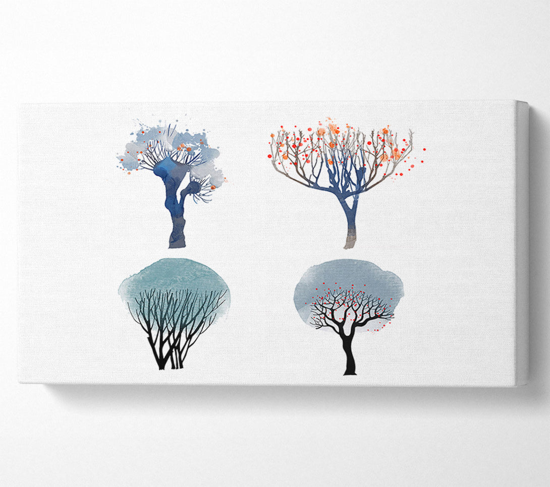 A Canvas Print of Four Seasons 1 Canvas Print
