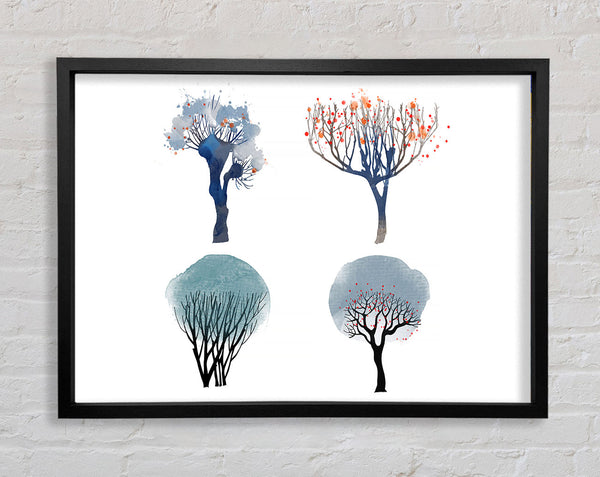 Four Seasons 1 Framed Print