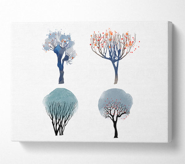  A Canvas Print of Four Seasons 1 Canvas Print