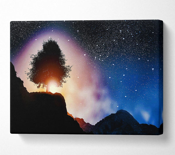  A Canvas Print of As The Sun Goes Down 3 Canvas Wall Art