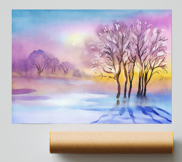 Ice Cold Winter Print