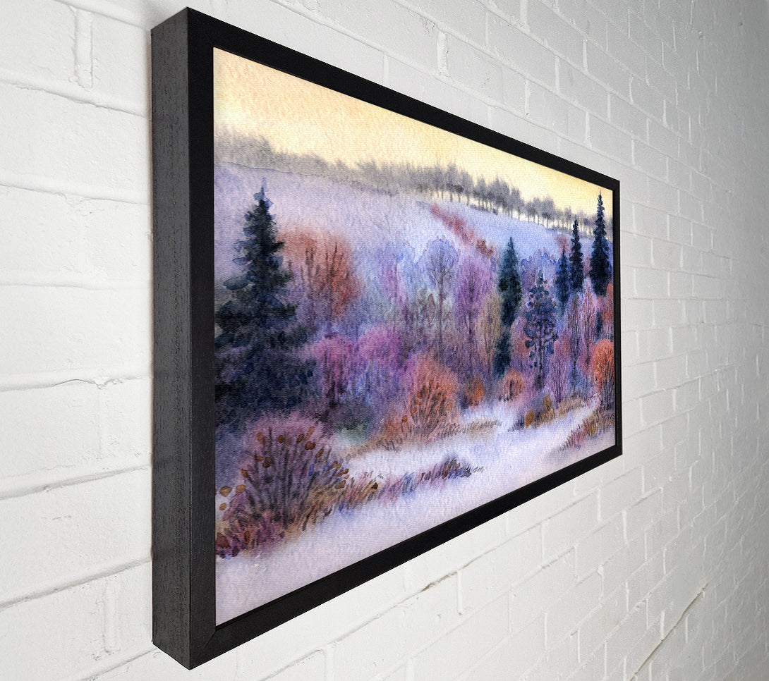  A Canvas Print of Winter Marvel Canvas Art