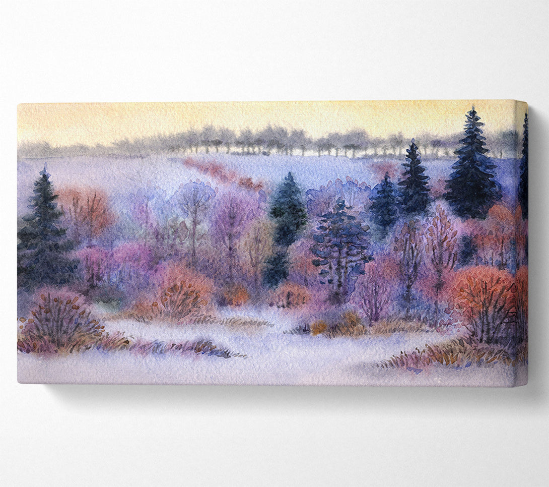  A Canvas Print of Winter Marvel Canvas Art