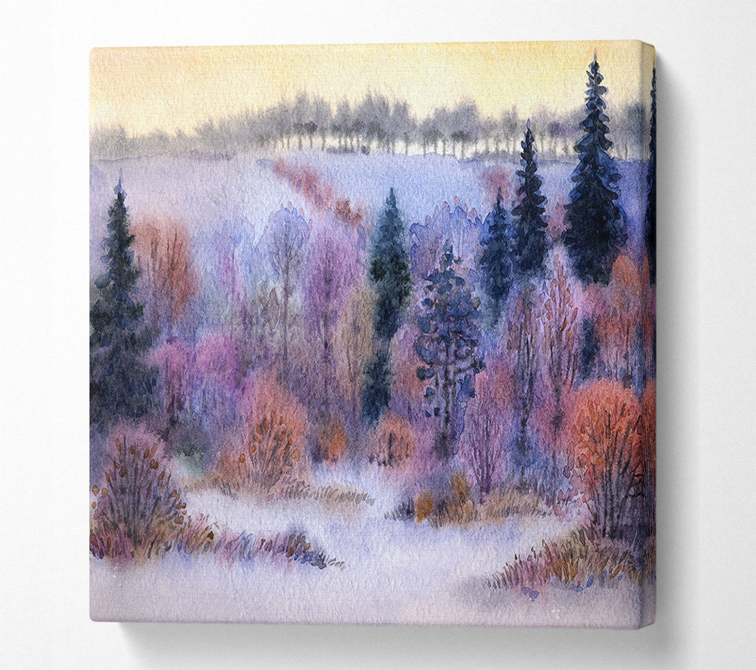  A Canvas Print of Winter Marvel Canvas Art