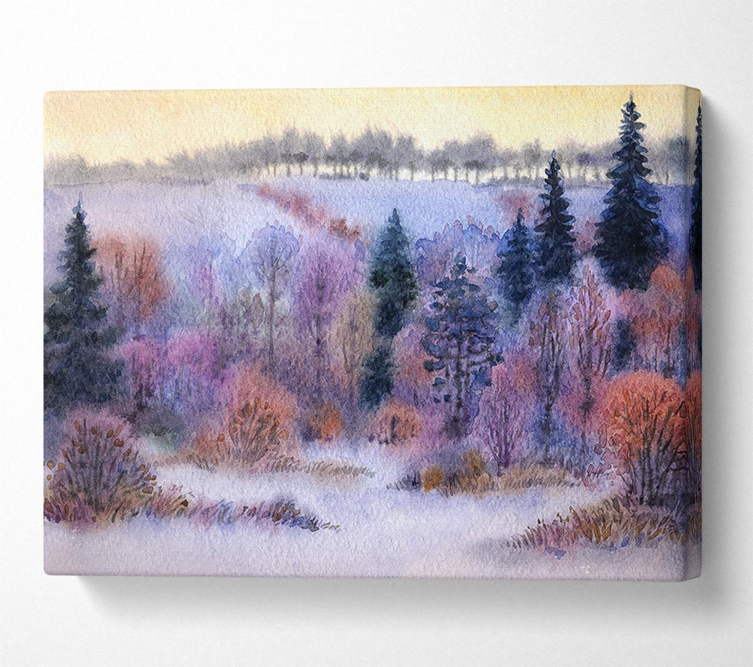  A Canvas Print of Winter Marvel Canvas Art