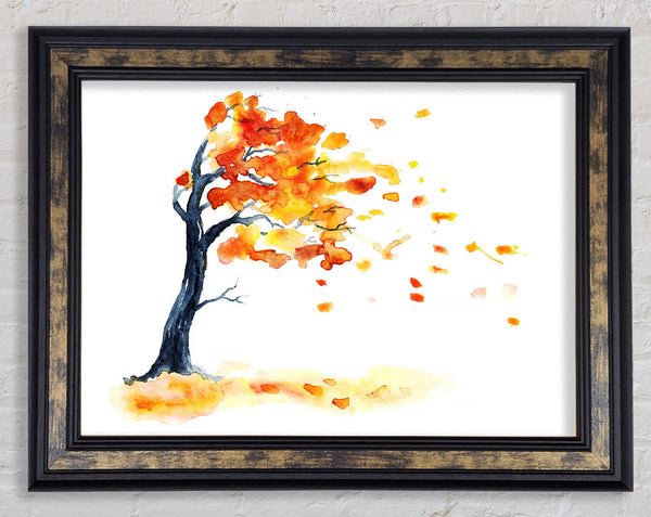 Autumn Winds Framed Print