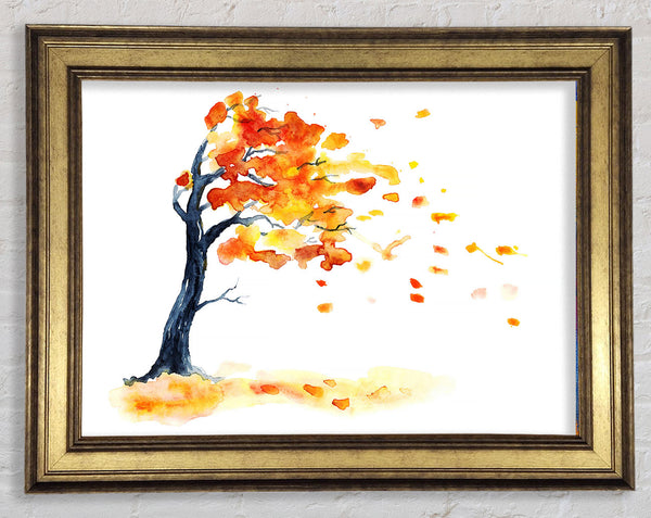 Autumn Winds Framed Print