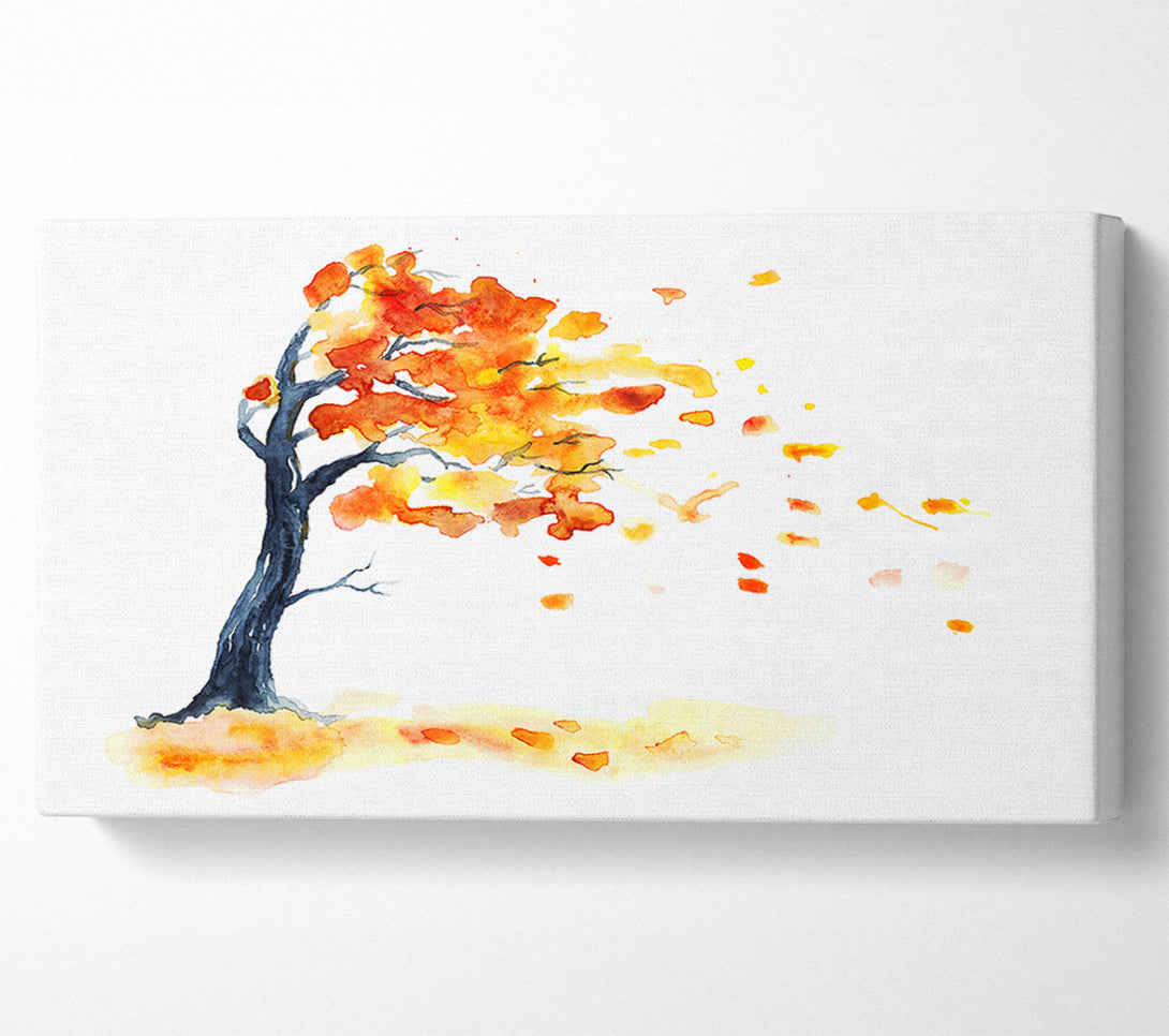  A Canvas Print of Autumn Winds Canvas Print