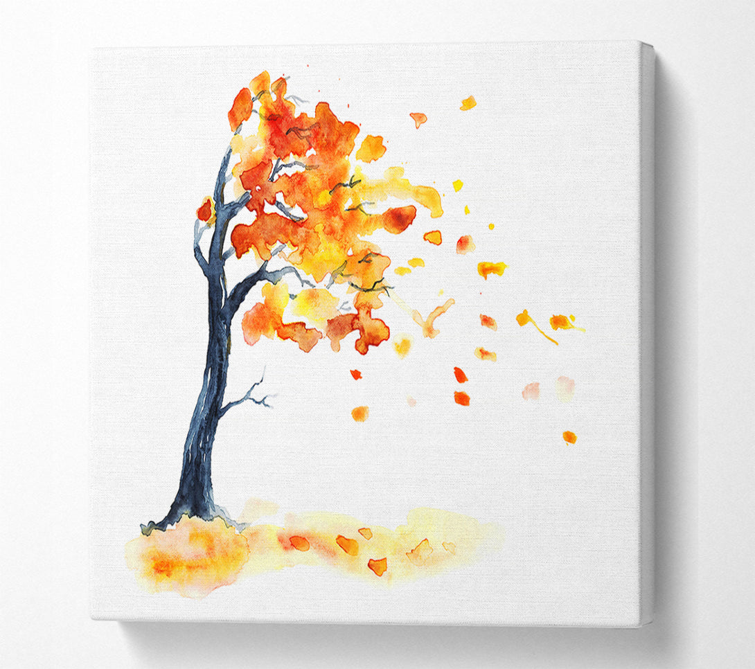  A Canvas Print of Autumn Winds Canvas Print