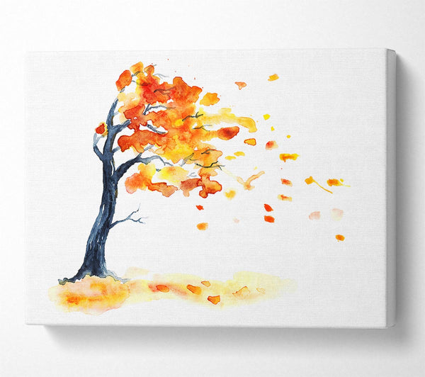  A Canvas Print of Autumn Winds Canvas Print
