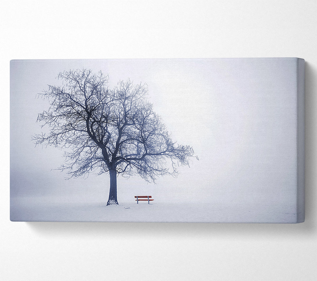  A Canvas Print of Lonesome Tree Canvas Art