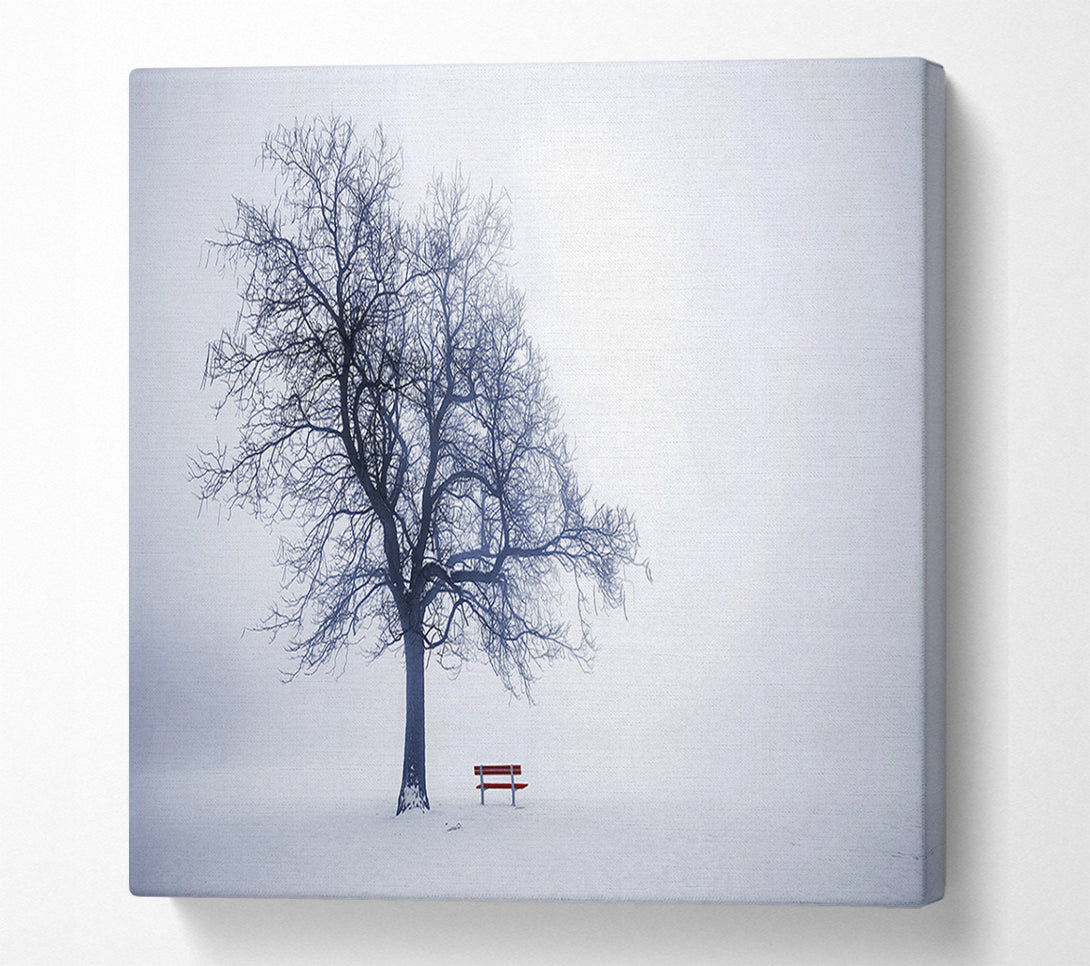  A Canvas Print of Lonesome Tree Canvas Art