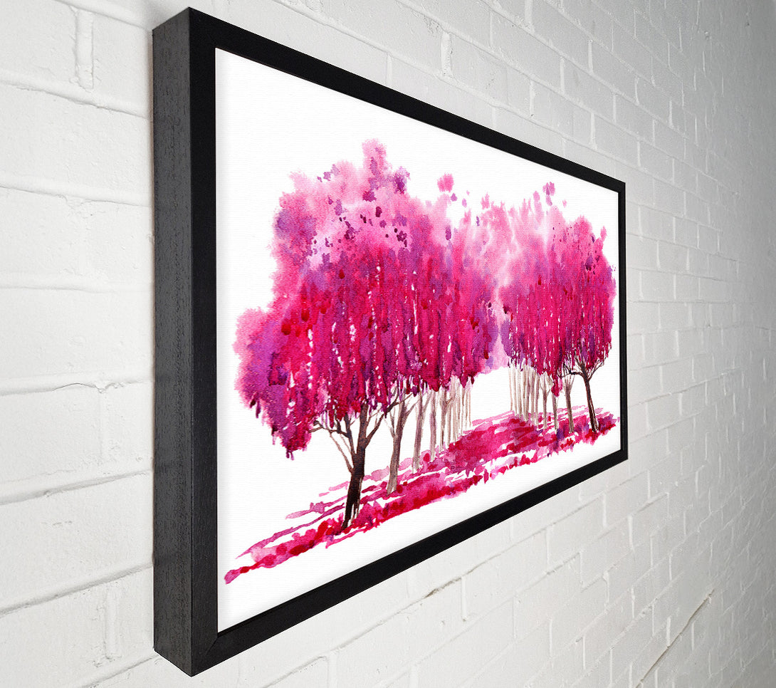 A Canvas Print of Pink Tree Walk Canvas Art