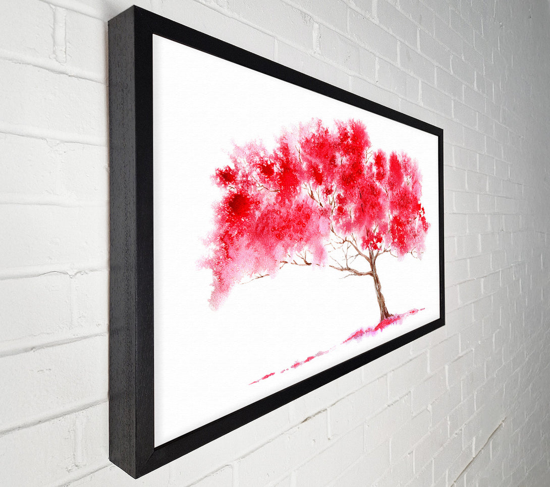  A Canvas Print of Pink Abstract Tree Canvas Art
