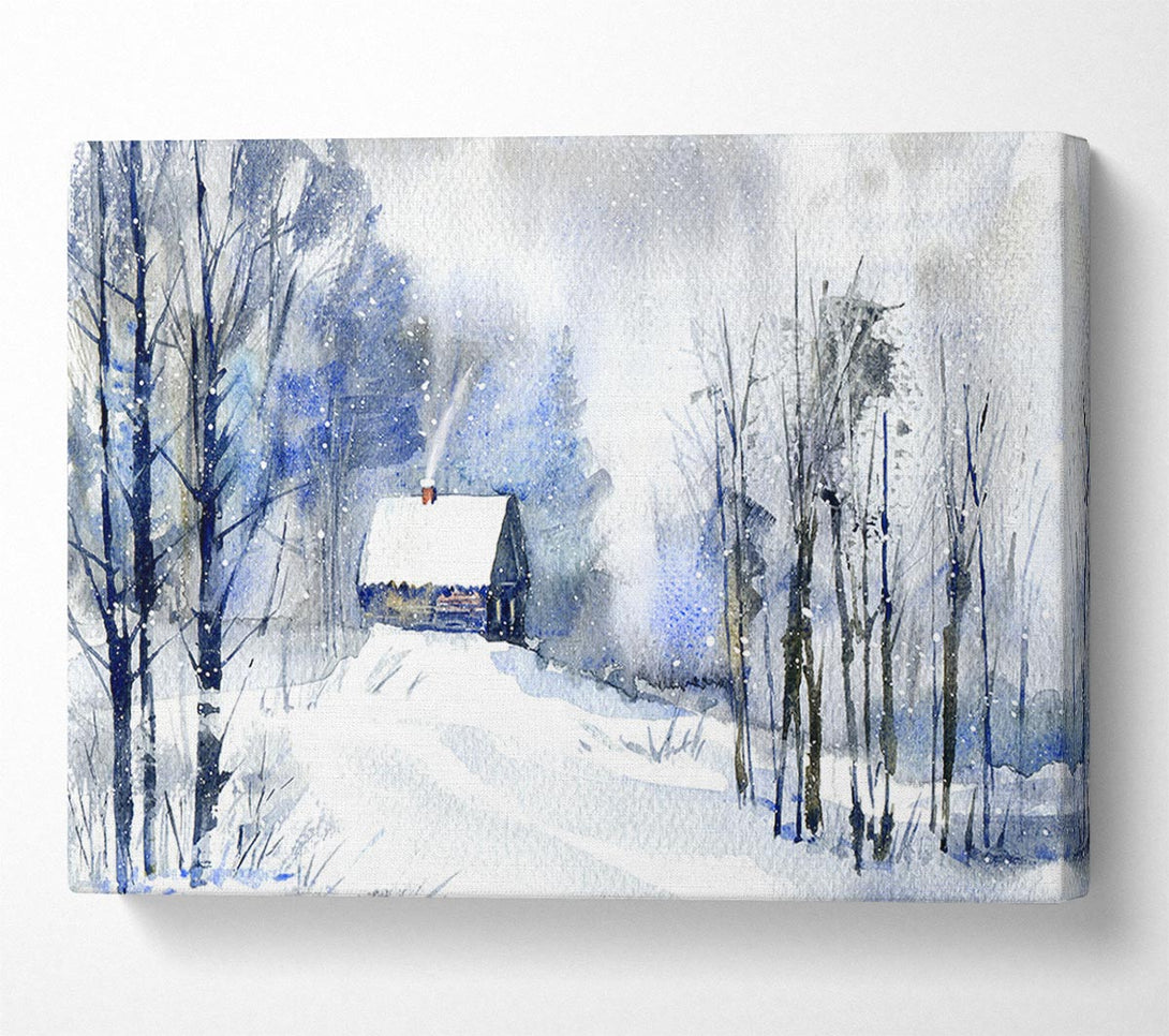  A Canvas Print of Winter Wonderland Canvas Print