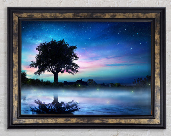 Woodland Fairies Framed Print