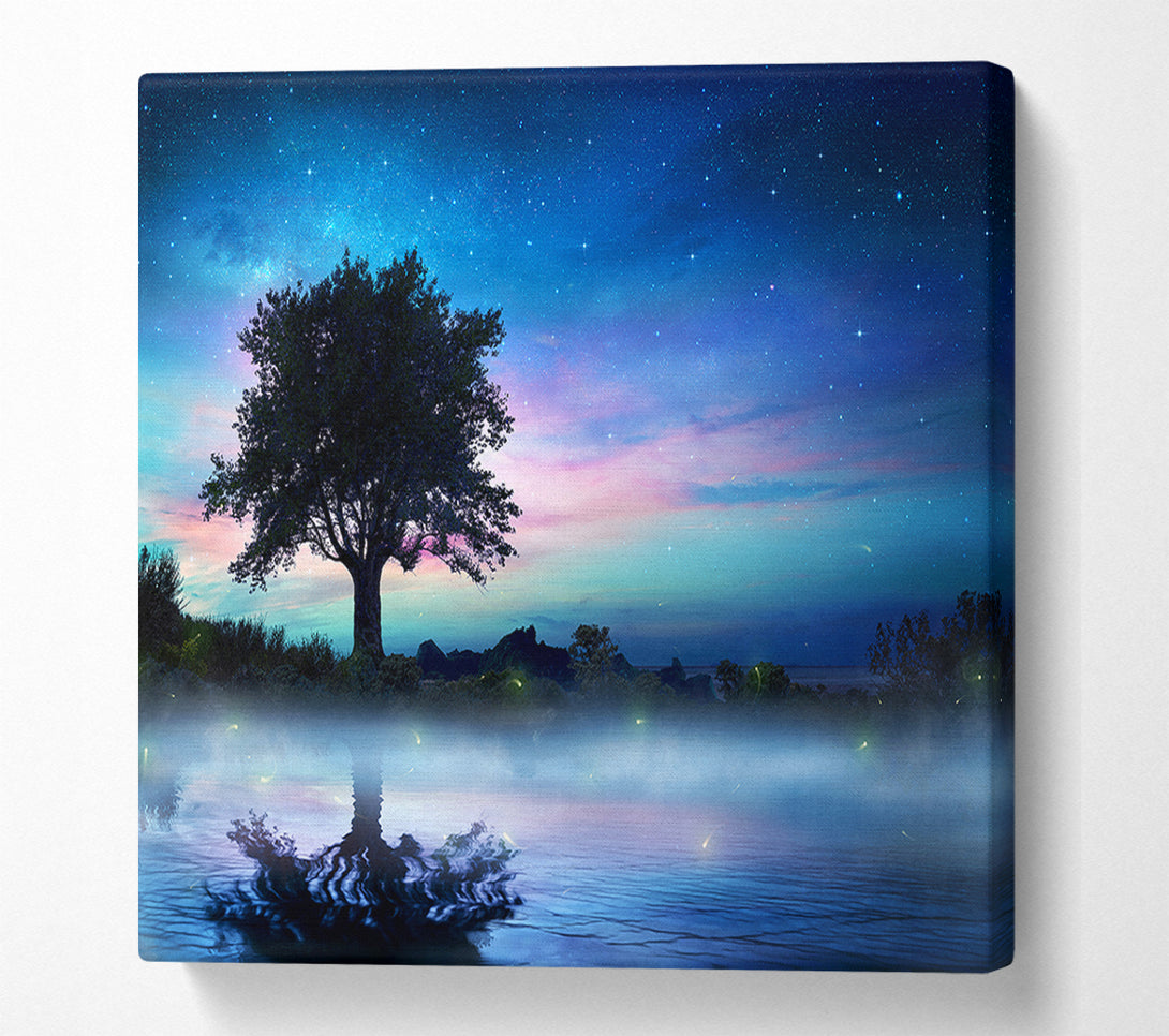  A Canvas Print of Woodland Fairies Canvas Wall Art