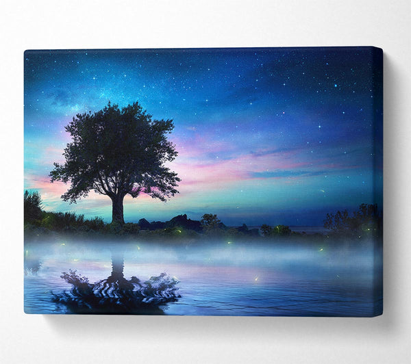  A Canvas Print of Woodland Fairies Canvas Wall Art