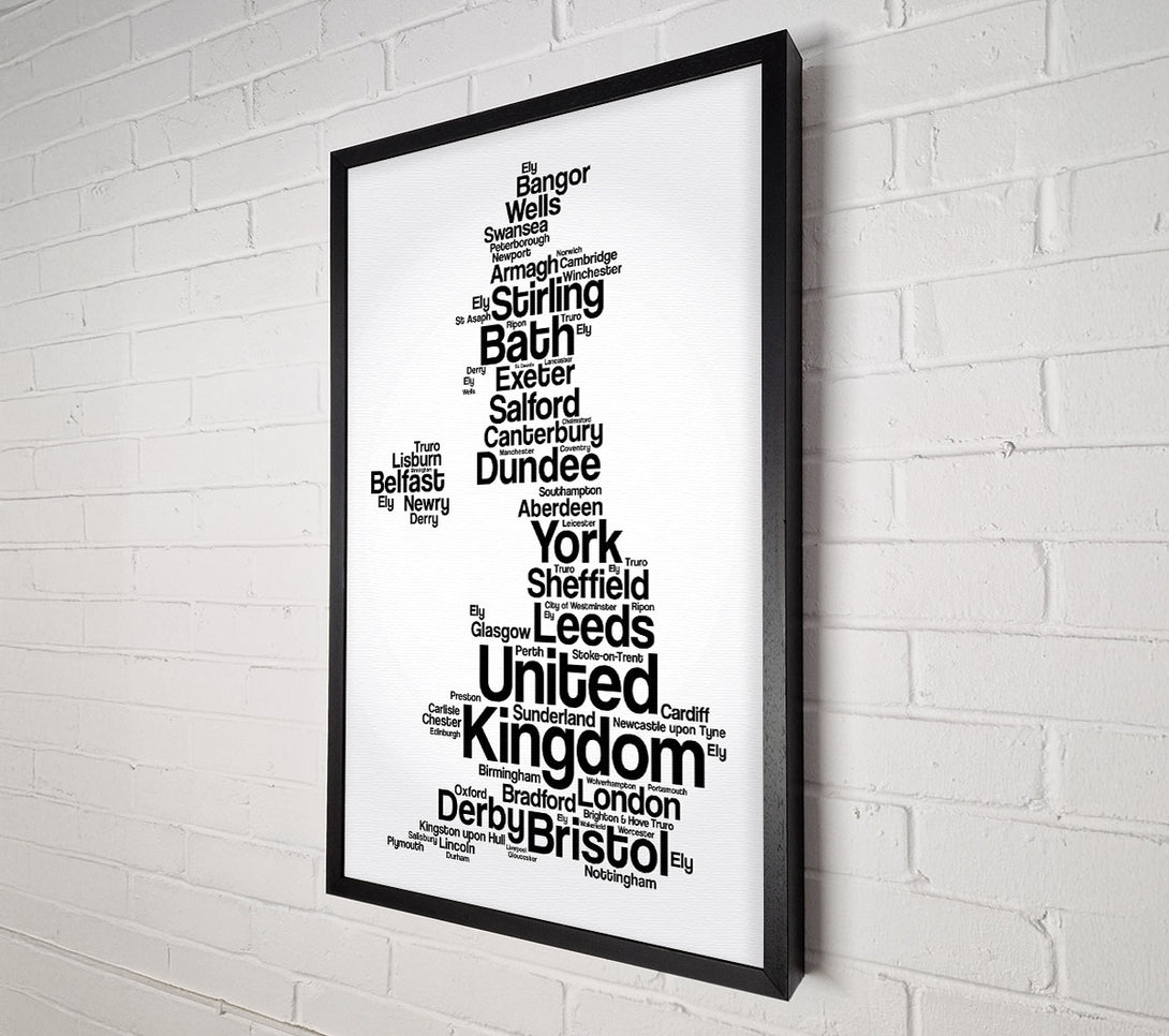  A Canvas Print of Towns In The UK Canvas Wall Art