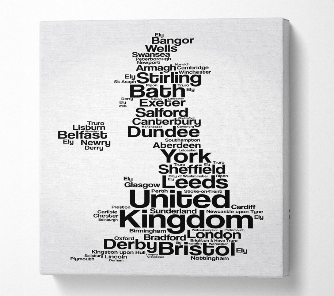  A Canvas Print of Towns In The UK Canvas Wall Art