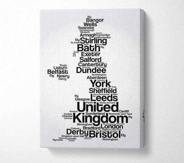  A Canvas Print of Towns In The UK Canvas Wall Art