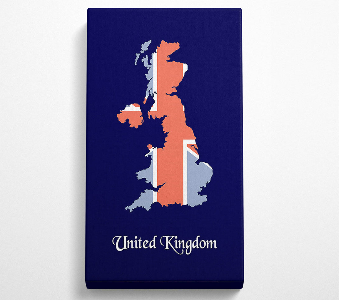  A Canvas Print of United Kingdom Flag 1 Canvas Wall Art