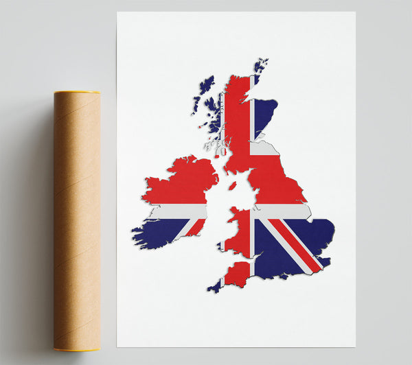 United Kingdom Flag 2 Poster