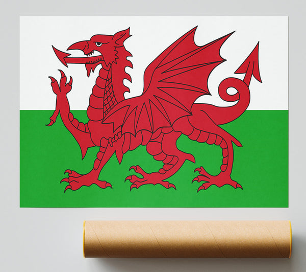 Welsh Dragon 1 Poster