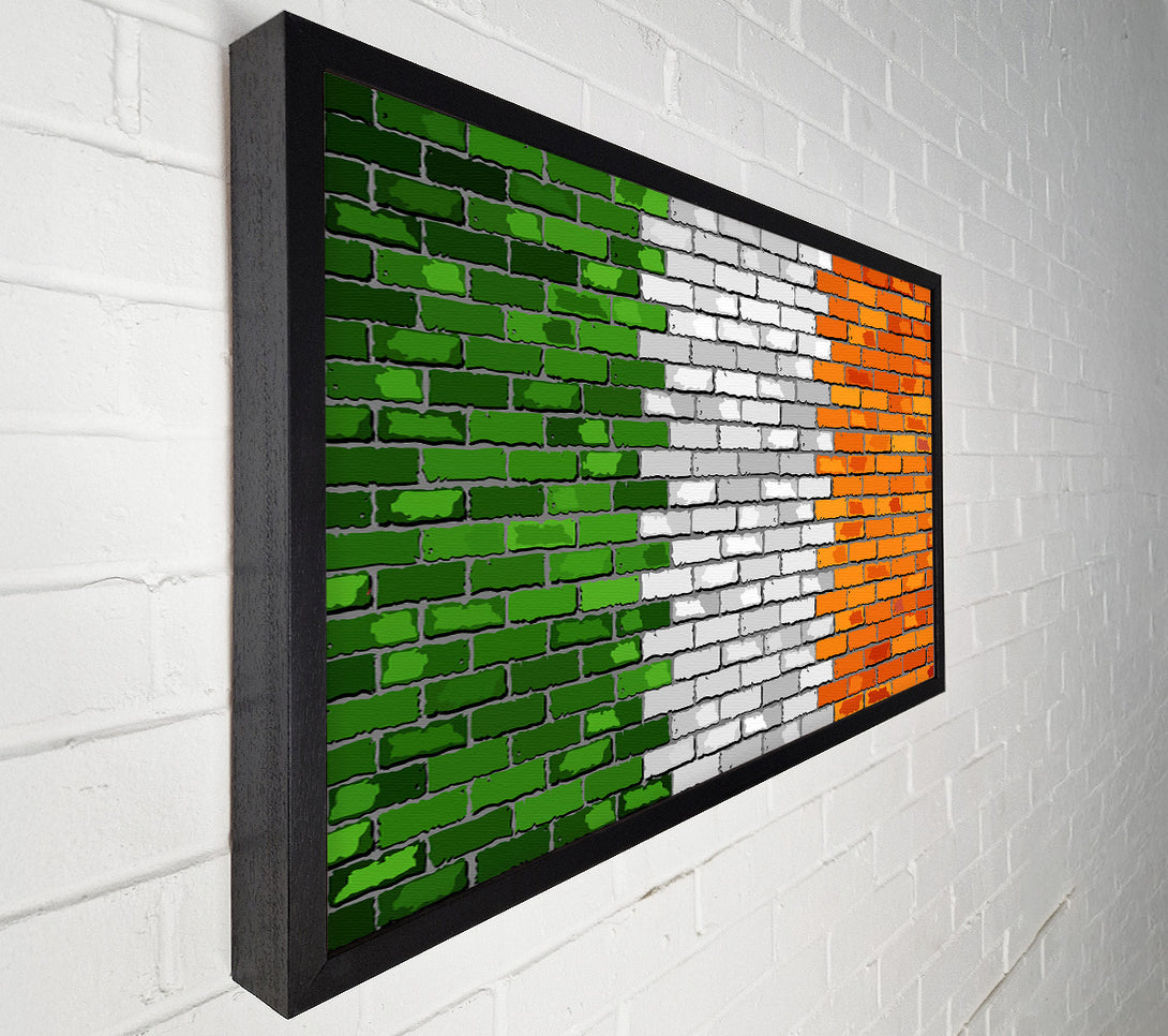  A Canvas Print of Irish Flag 2 Canvas Wall Art