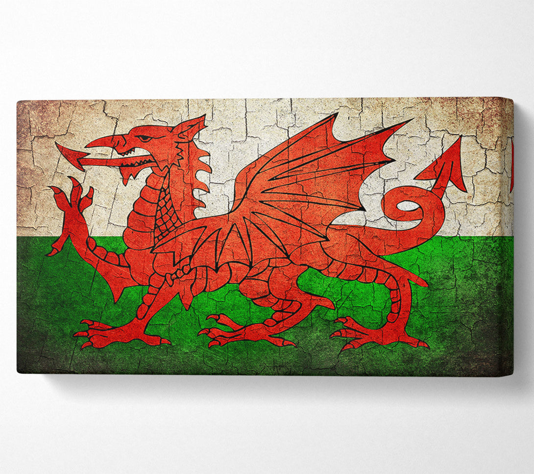  A Canvas Print of Welsh Dragon 2 Canvas Art