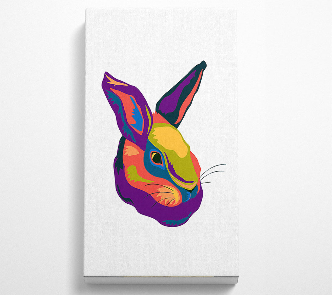  A Canvas Print of Pop Art Rabbit Canvas Art