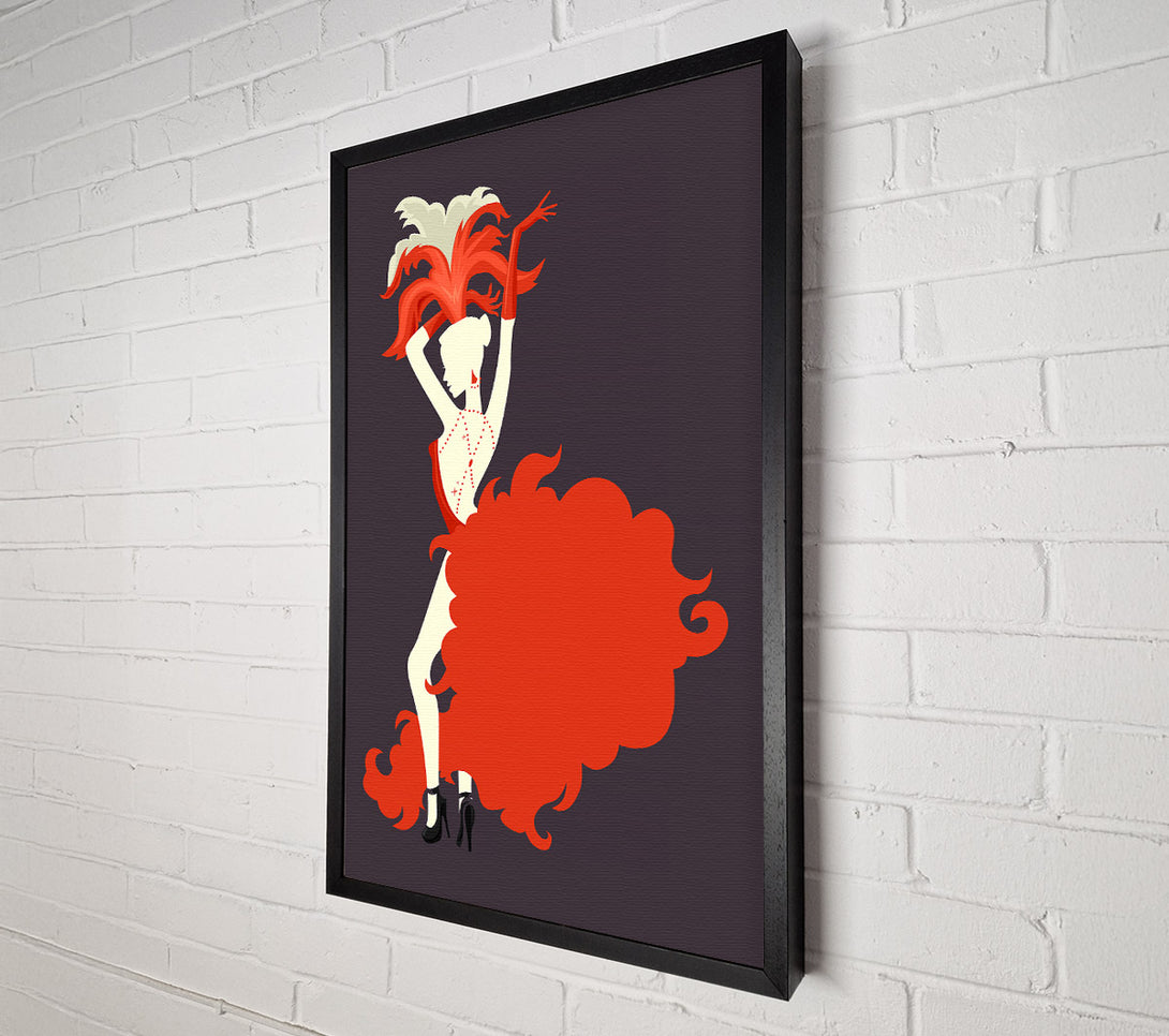  A Canvas Print of Show Girl Canvas Art