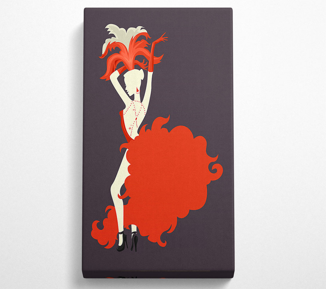  A Canvas Print of Show Girl Canvas Art