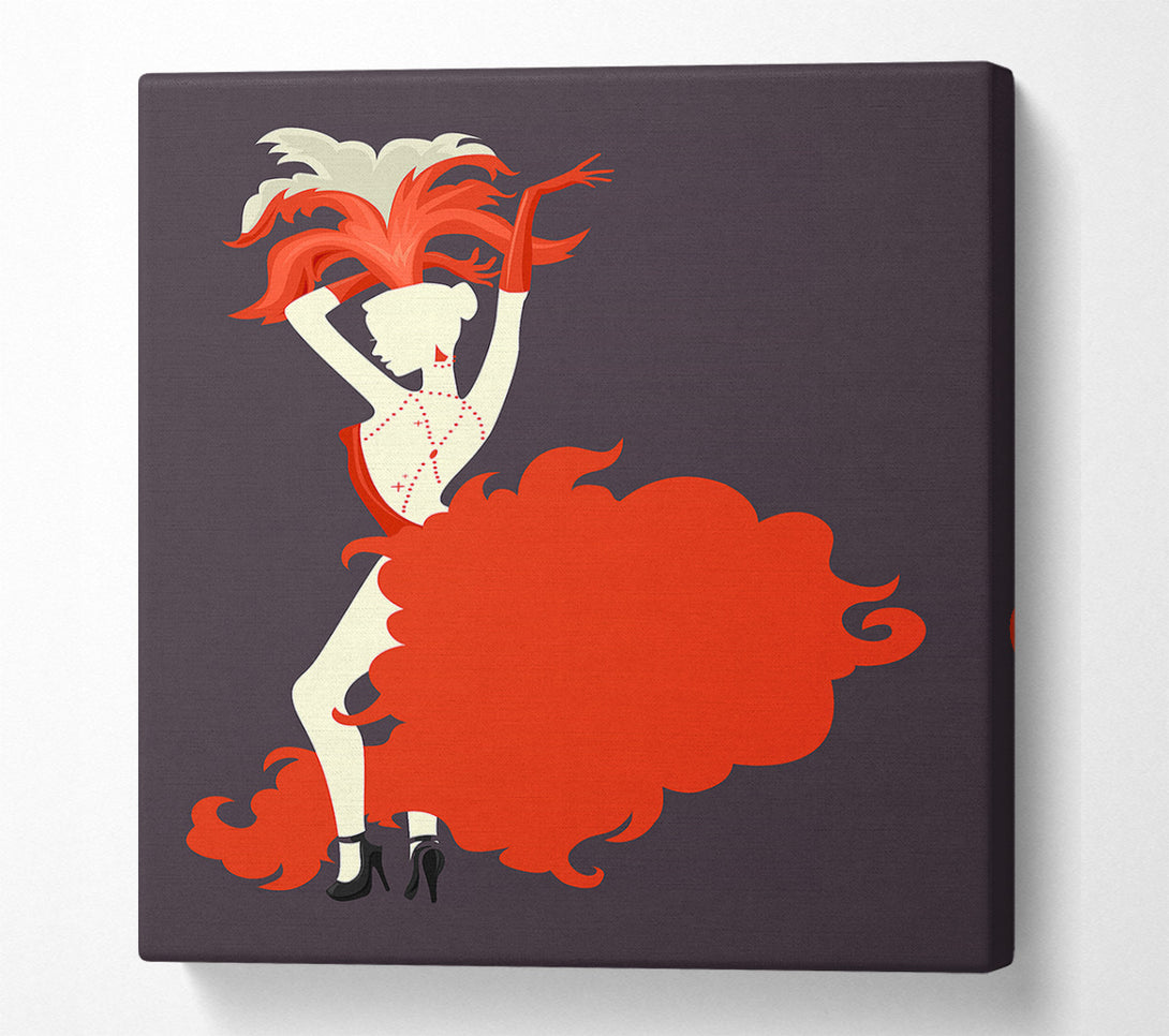  A Canvas Print of Show Girl Canvas Art