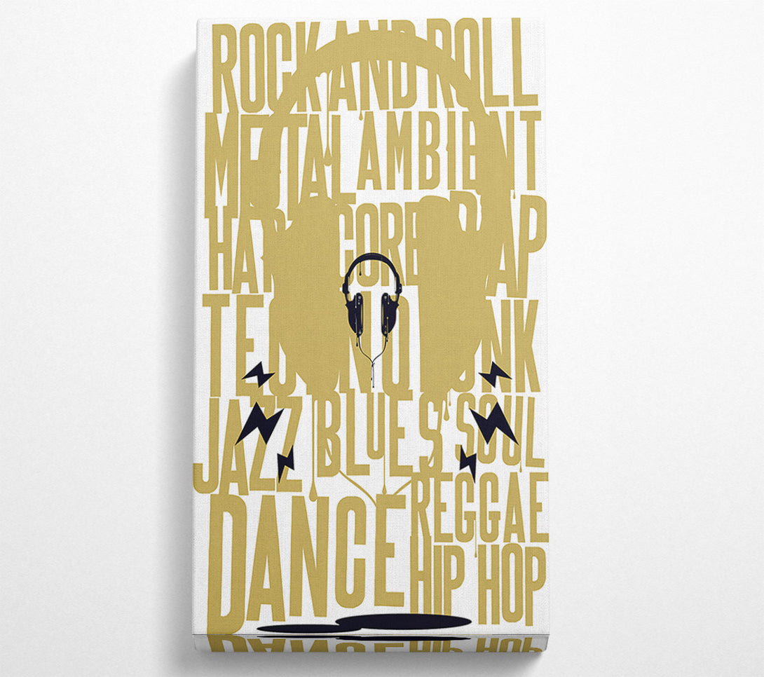  A Canvas Print of All Music Aloud Canvas Print
