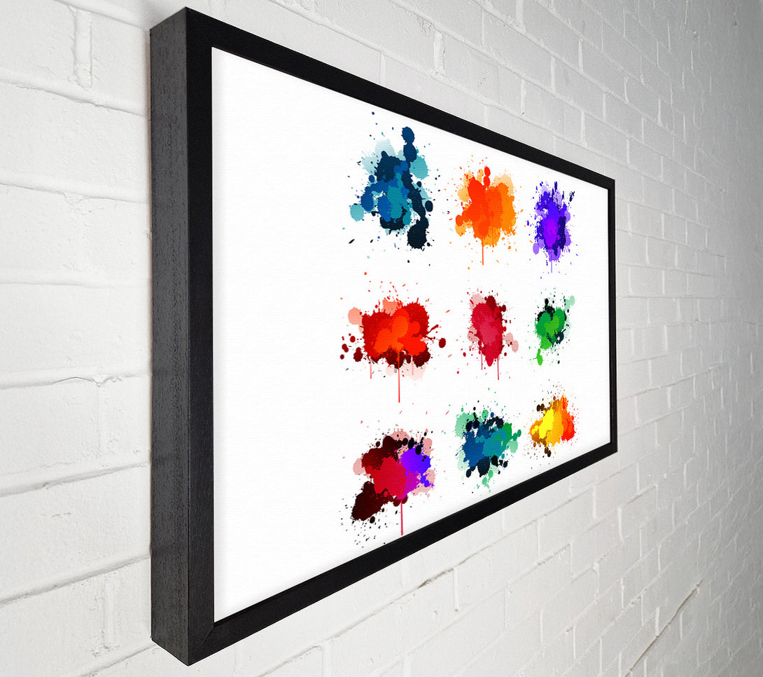  A Canvas Print of Chakra Colours 2 Canvas Wall Art