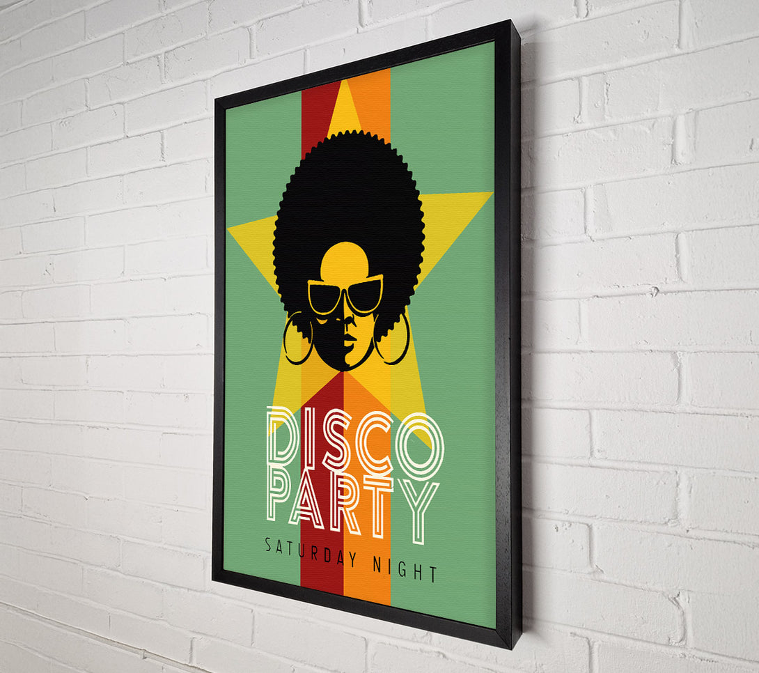  A Canvas Print of Disco Party Canvas Art