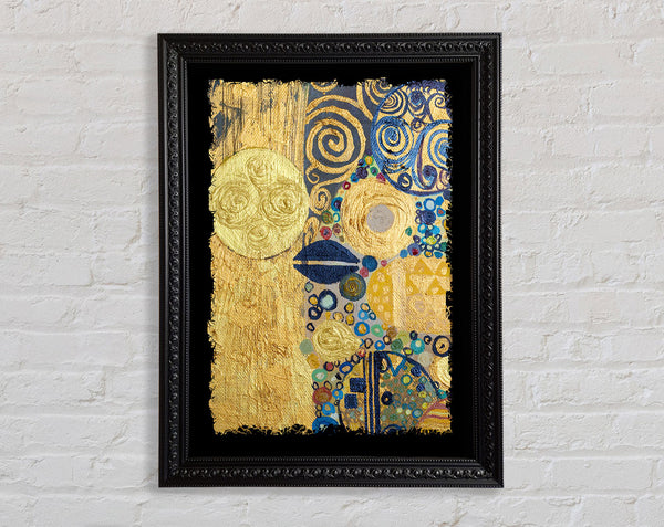Golden Klimt 2 Framed Print