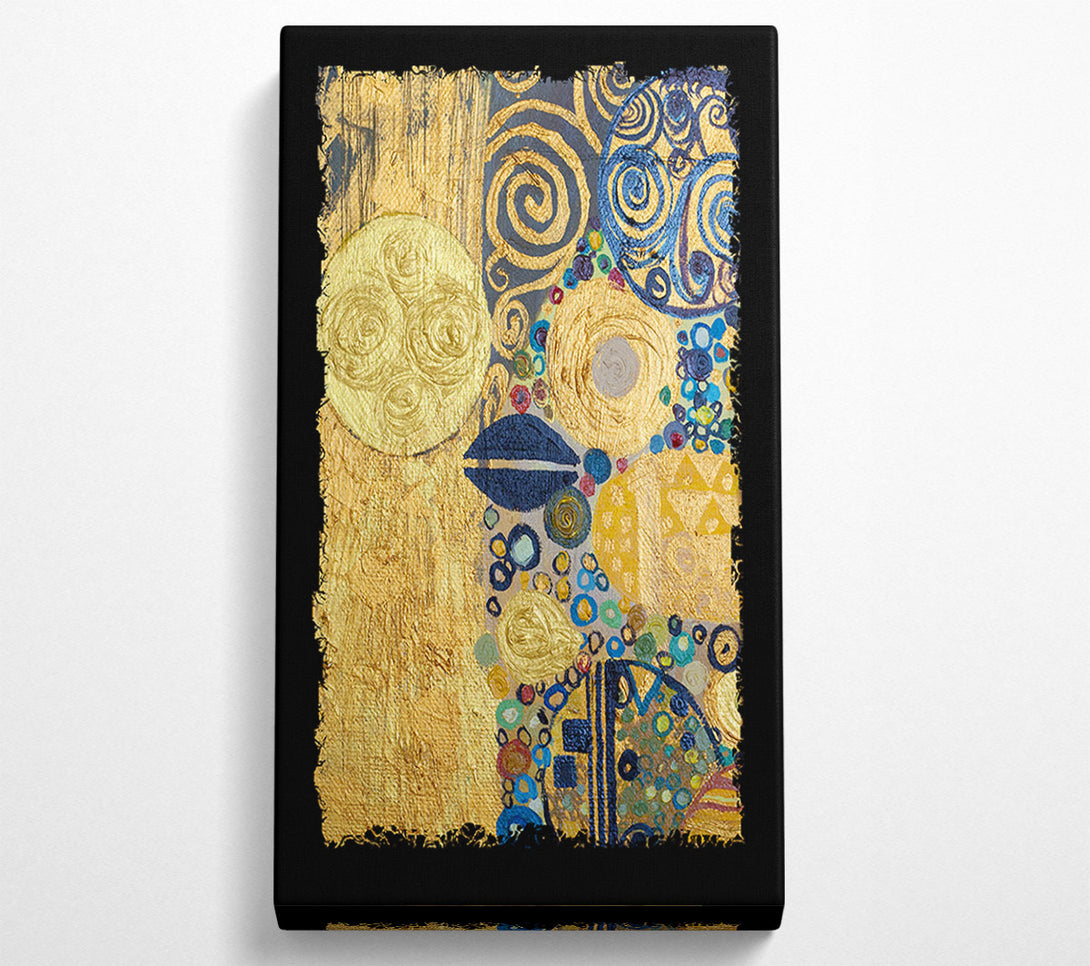  A Canvas Print of Golden Klimt 2 Canvas Wall Art
