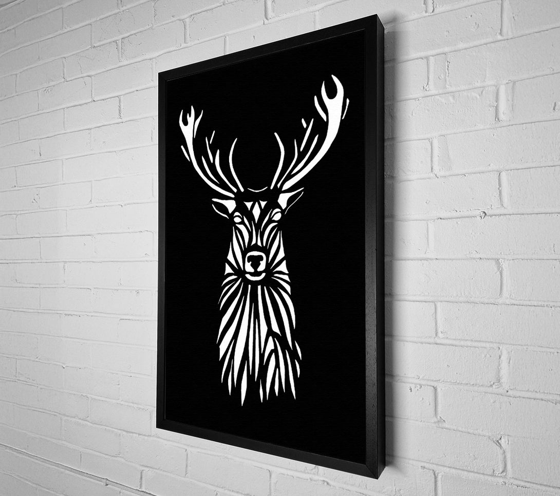  A Canvas Print of Stag Beauty Canvas Wall Art