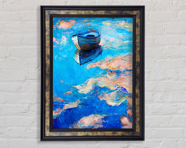 Reflections In The River Framed Print
