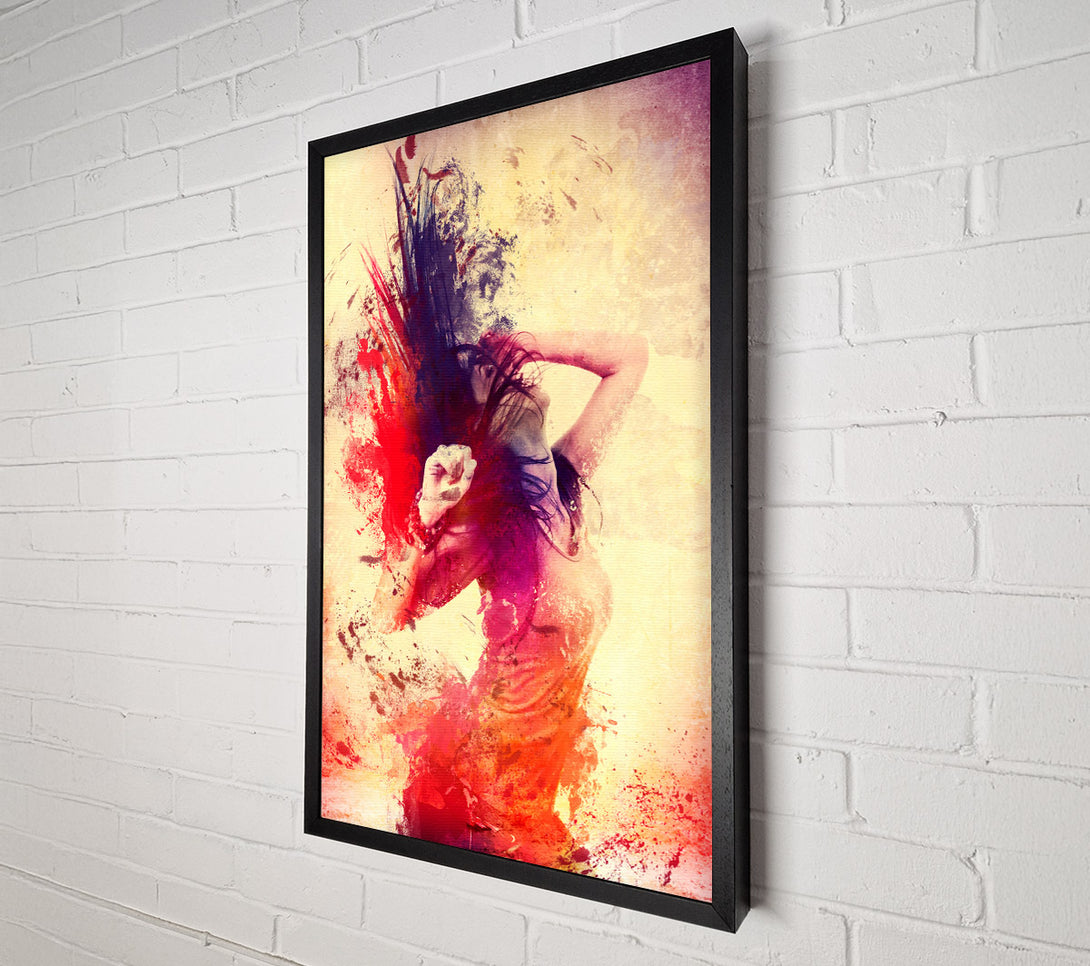  A Canvas Print of Conteporary Dance Canvas Art