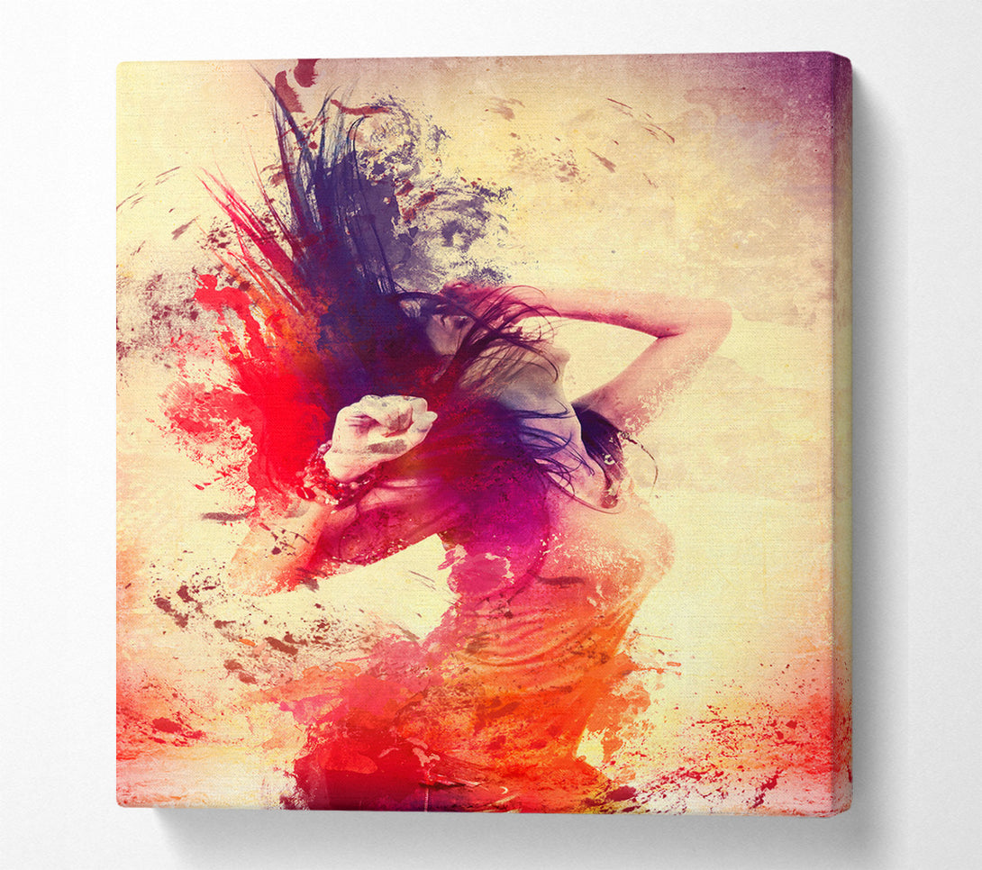  A Canvas Print of Conteporary Dance Canvas Art