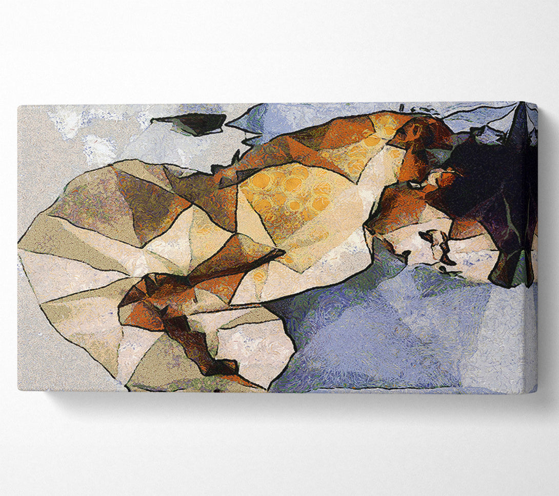  A Canvas Print of Mountain Woman Canvas Art