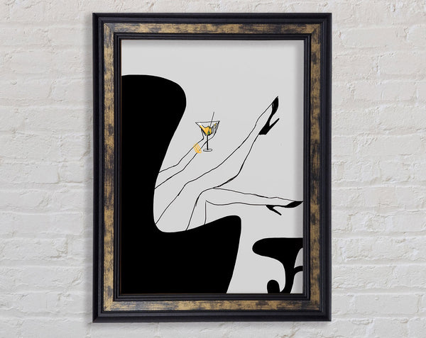 It's Five O'clock Framed Print