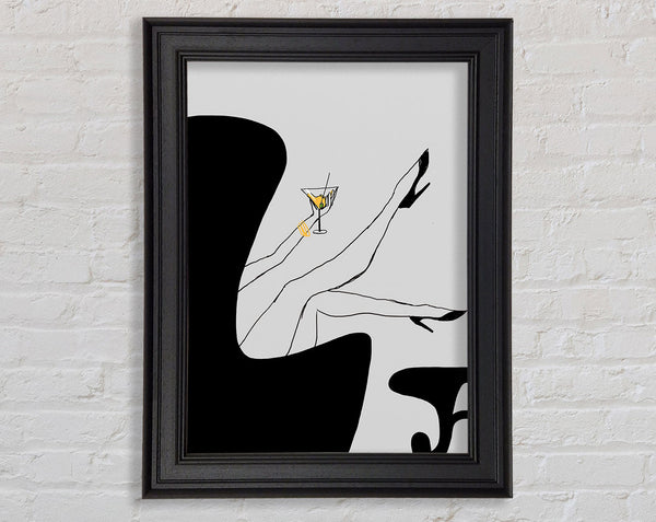 It's Five O'clock Framed Print