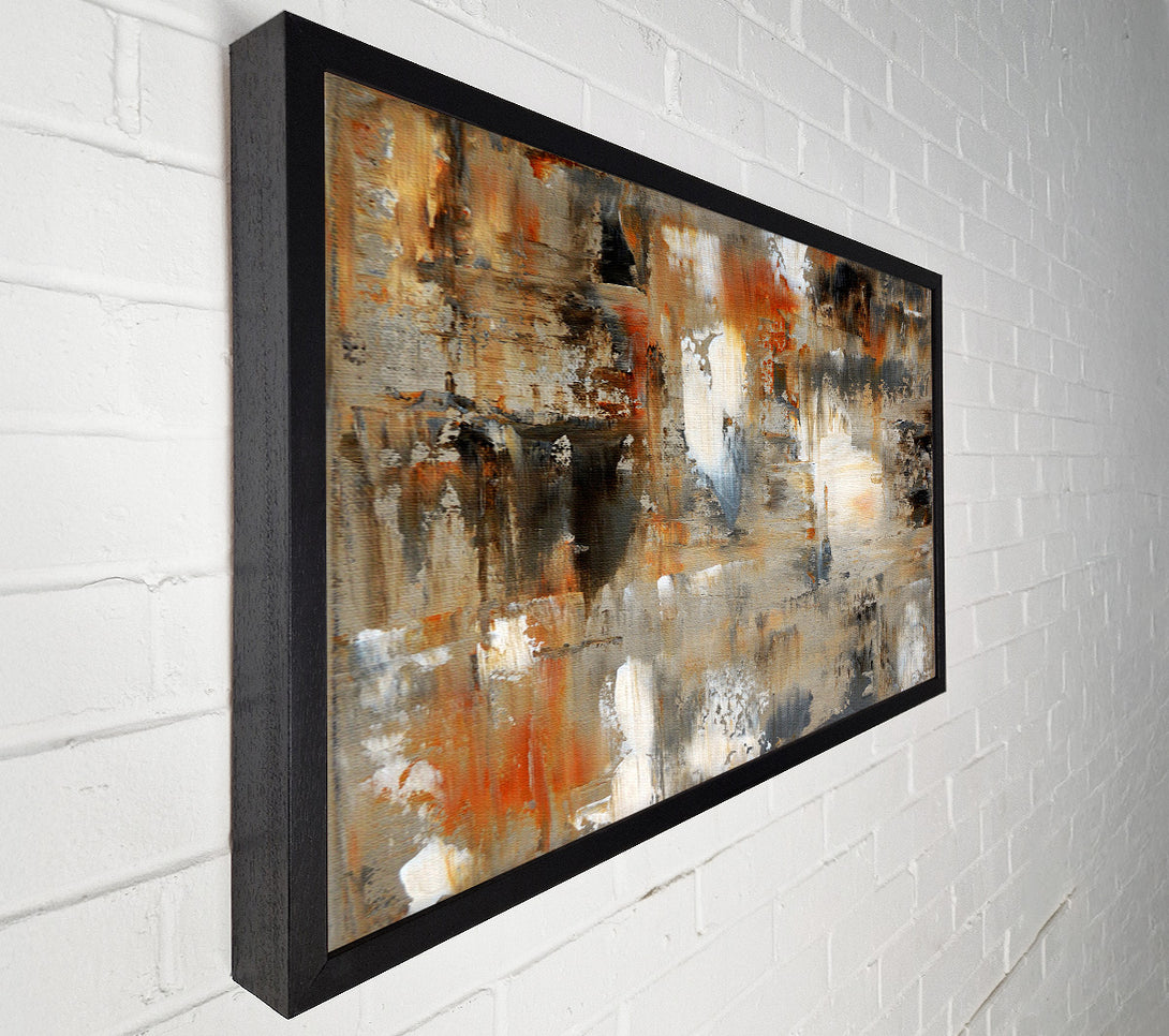  A Canvas Print of Rain In The City Canvas Art