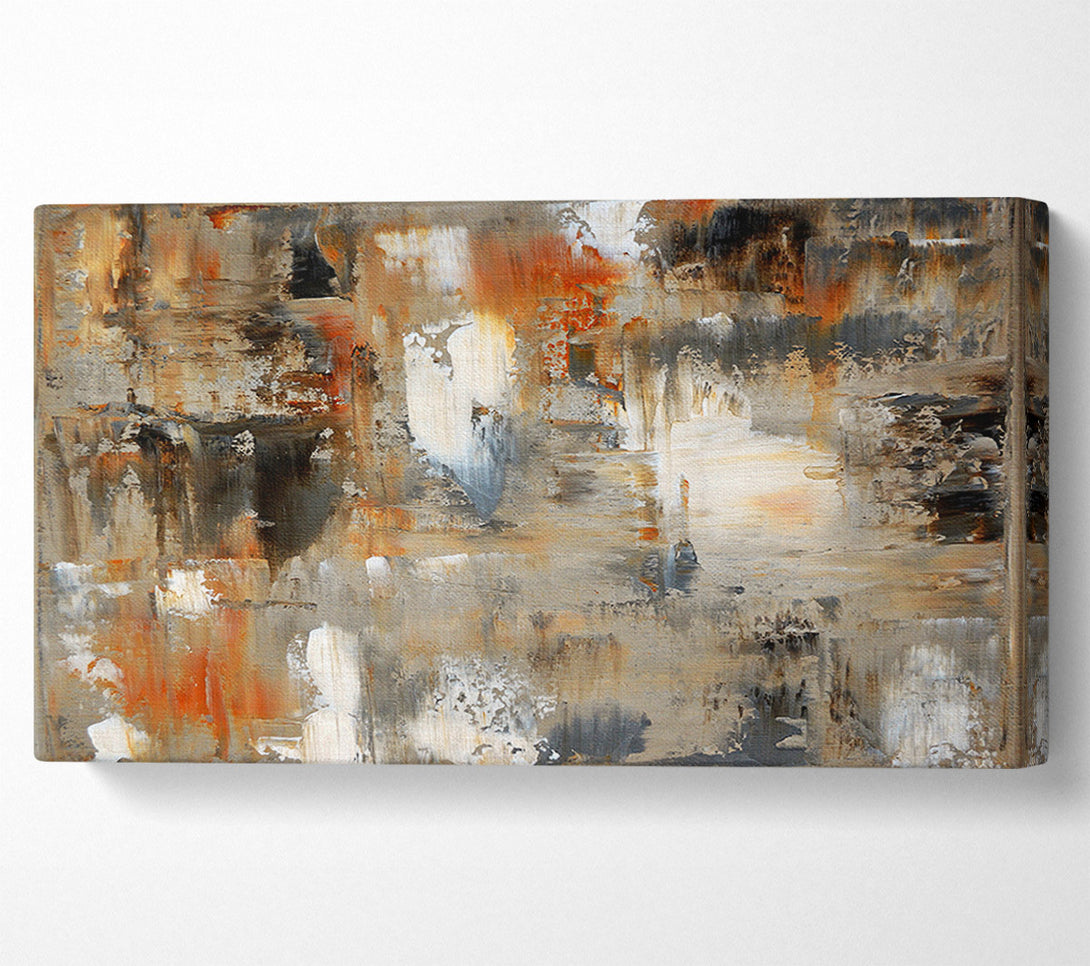  A Canvas Print of Rain In The City Canvas Art