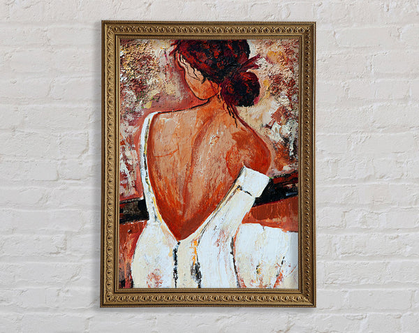 Before The Wedding Framed Print